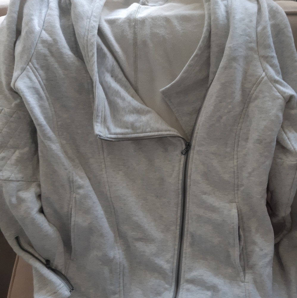 Under Armour grey moto jacket xl